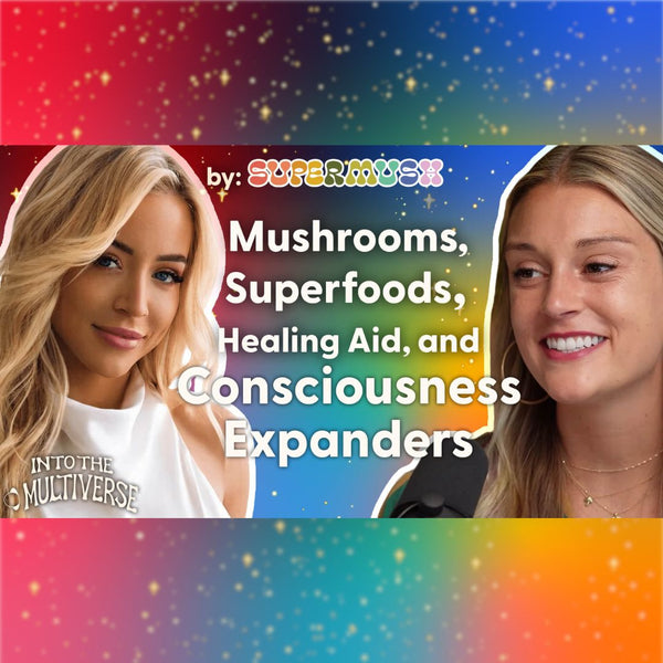 Mushrooms, Superfoods, Healing Aid, and Consciousness Expanders - with Aggie Biohacking Bestie | S2 EP44