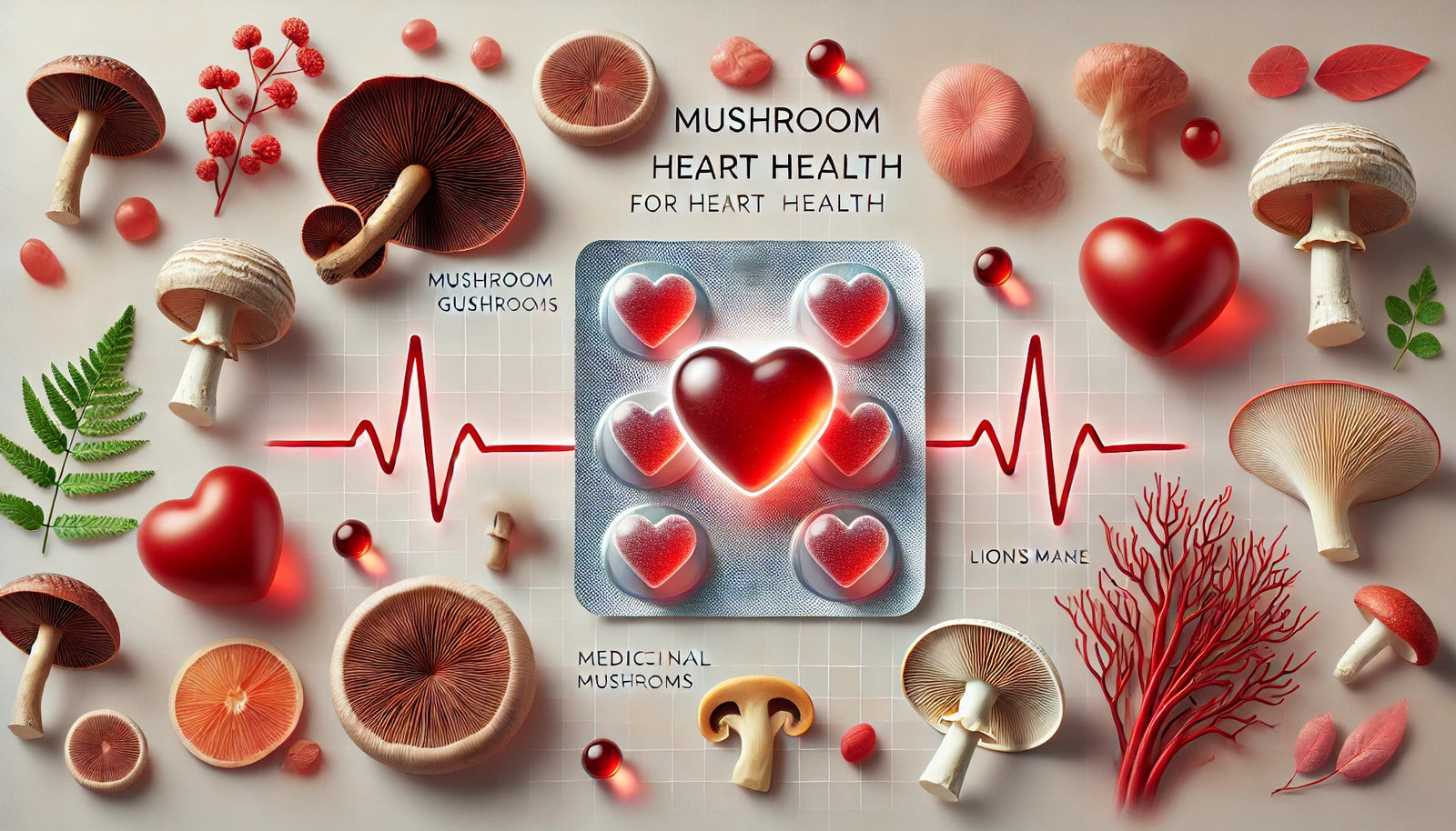 Mushroom Gummies for Heart Health: Unlocking the Cardiovascular Benefits