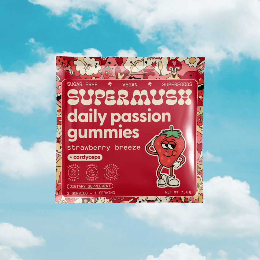 SuperMush Daily Passion Gummies Samples (FREE Gift)