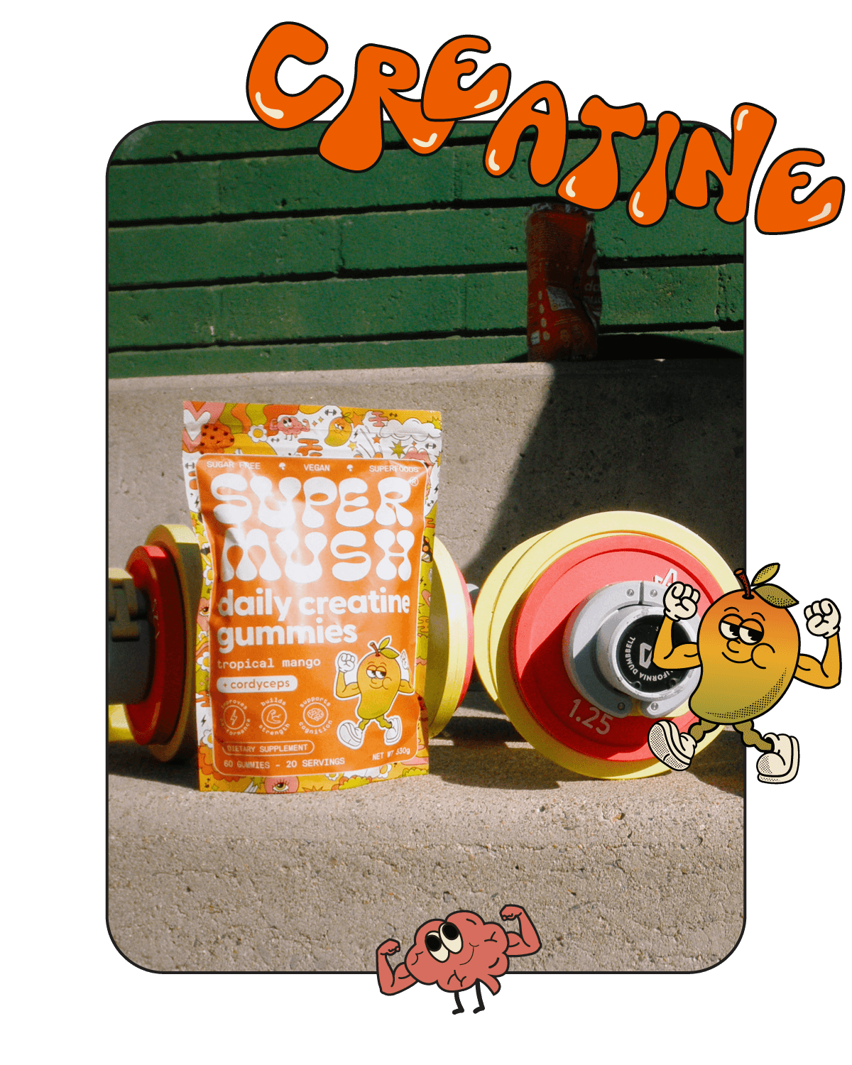 Daily Creatine Gummies 60 Count