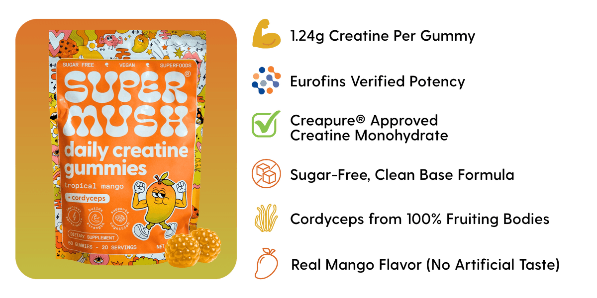 Daily Creatine Gummies 60 Count