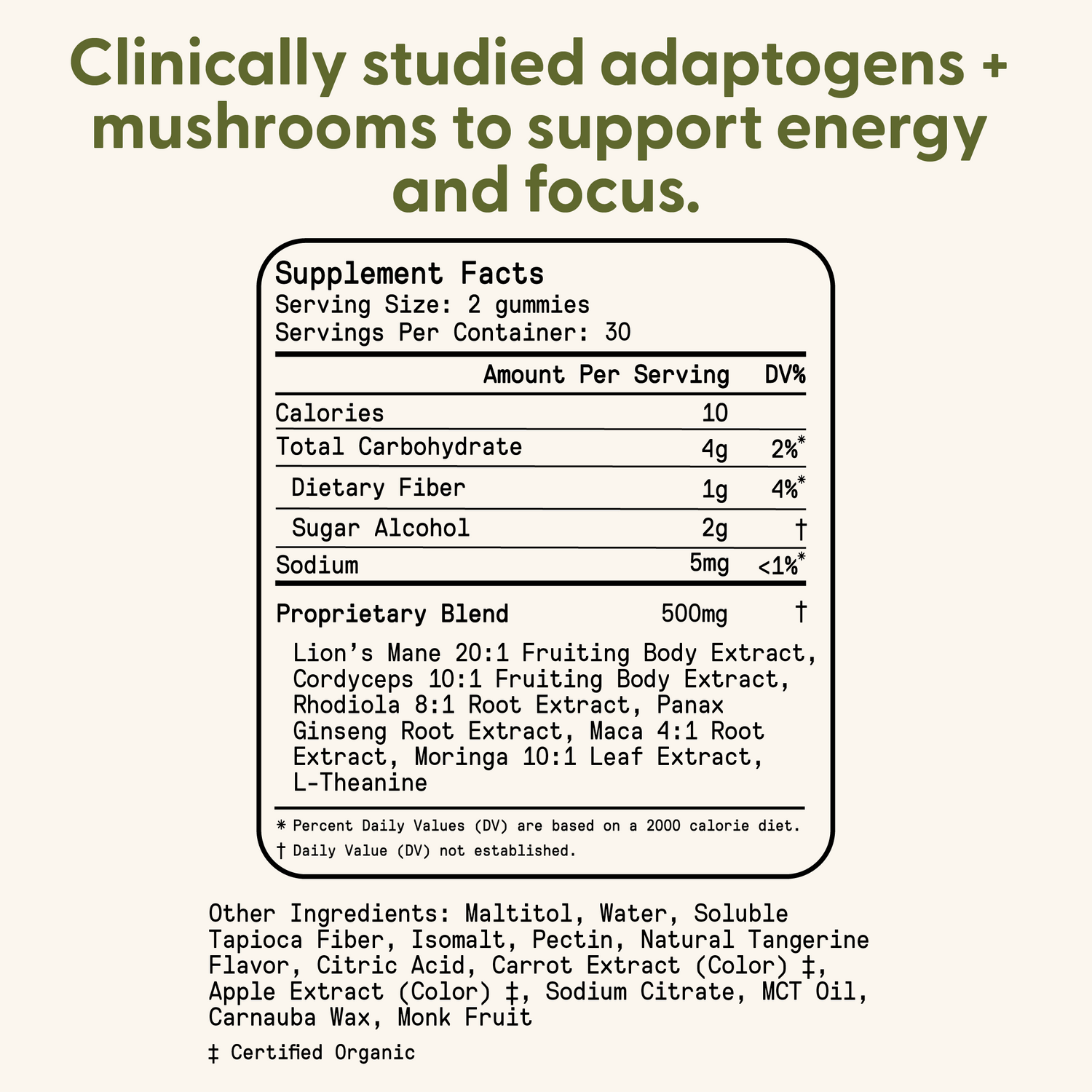 Daily Energy Gummies