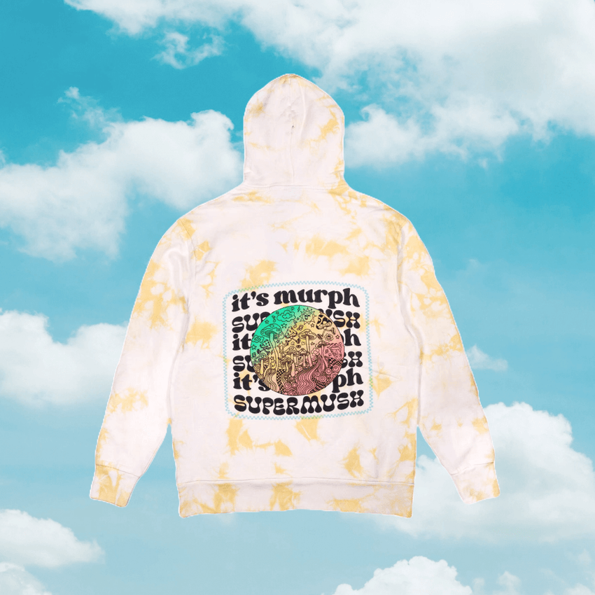 Tie Dye Pullover Hoodie (It's Murph x Grassroots California x SuperMush)