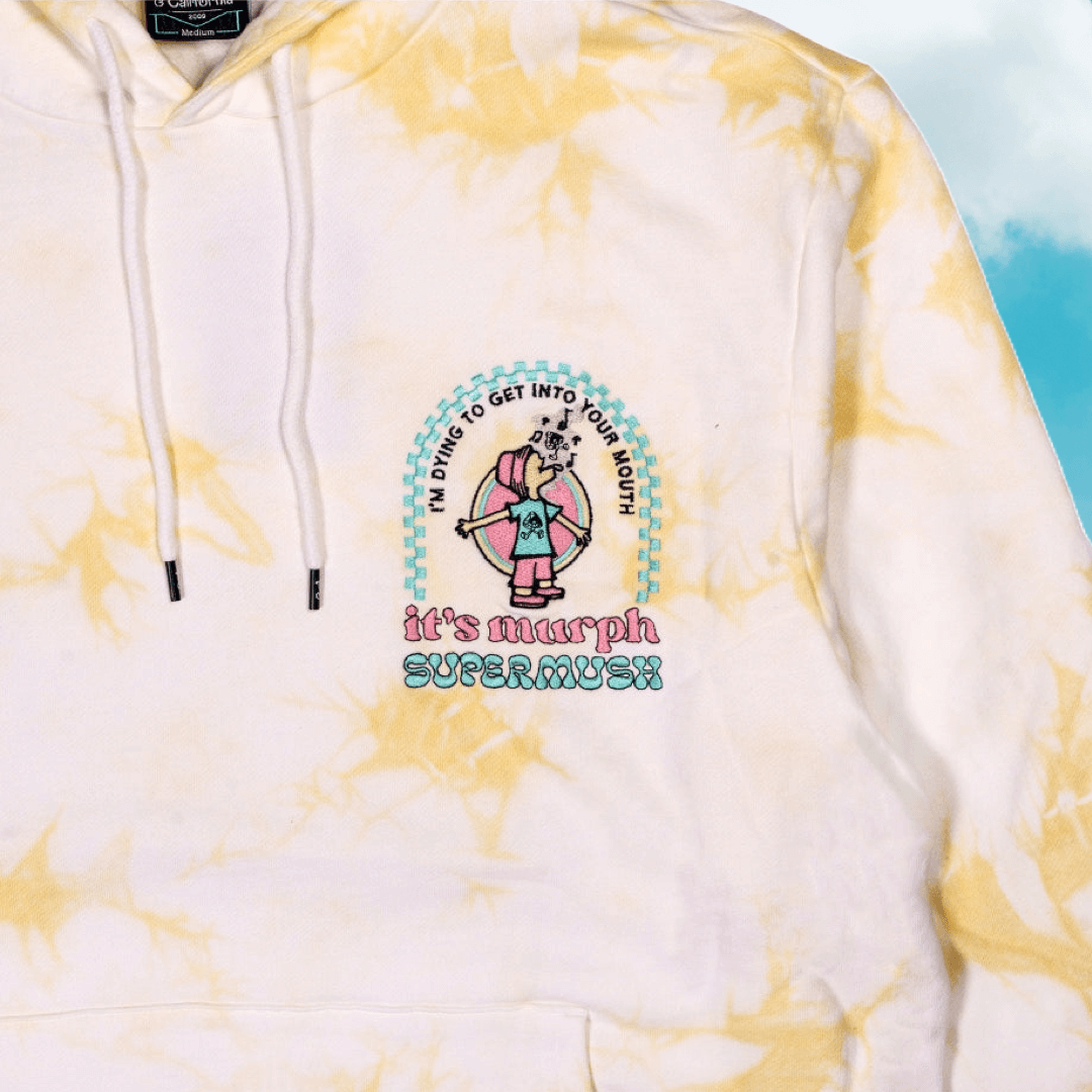 Tie Dye Pullover Hoodie (It's Murph x Grassroots California x SuperMush)