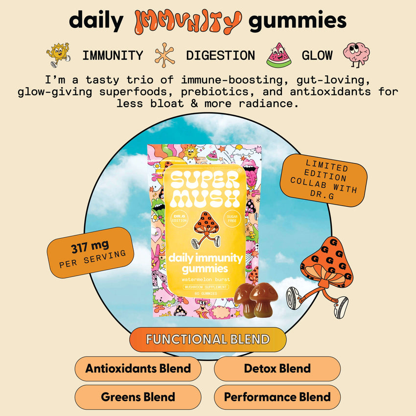 Dr. G Daily Greens Immunity Gummies