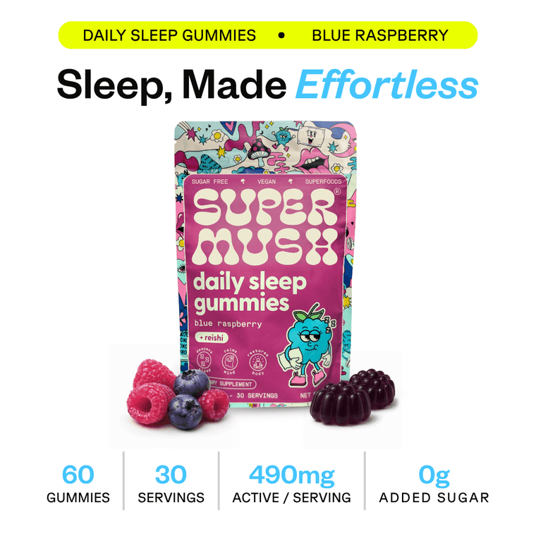 60 gummies, 30 servings, melatonin-free, 0g added sugar