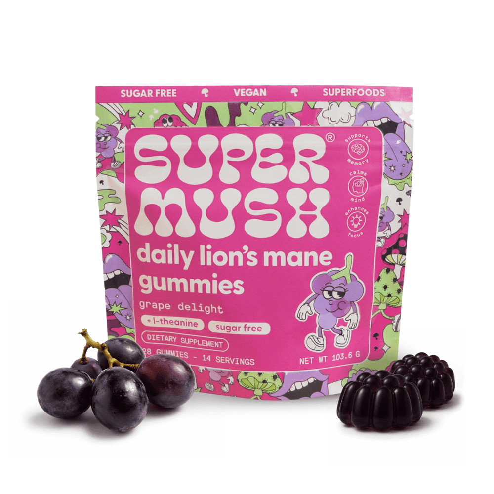 Daily Lion's Mane Gummies 28 Count