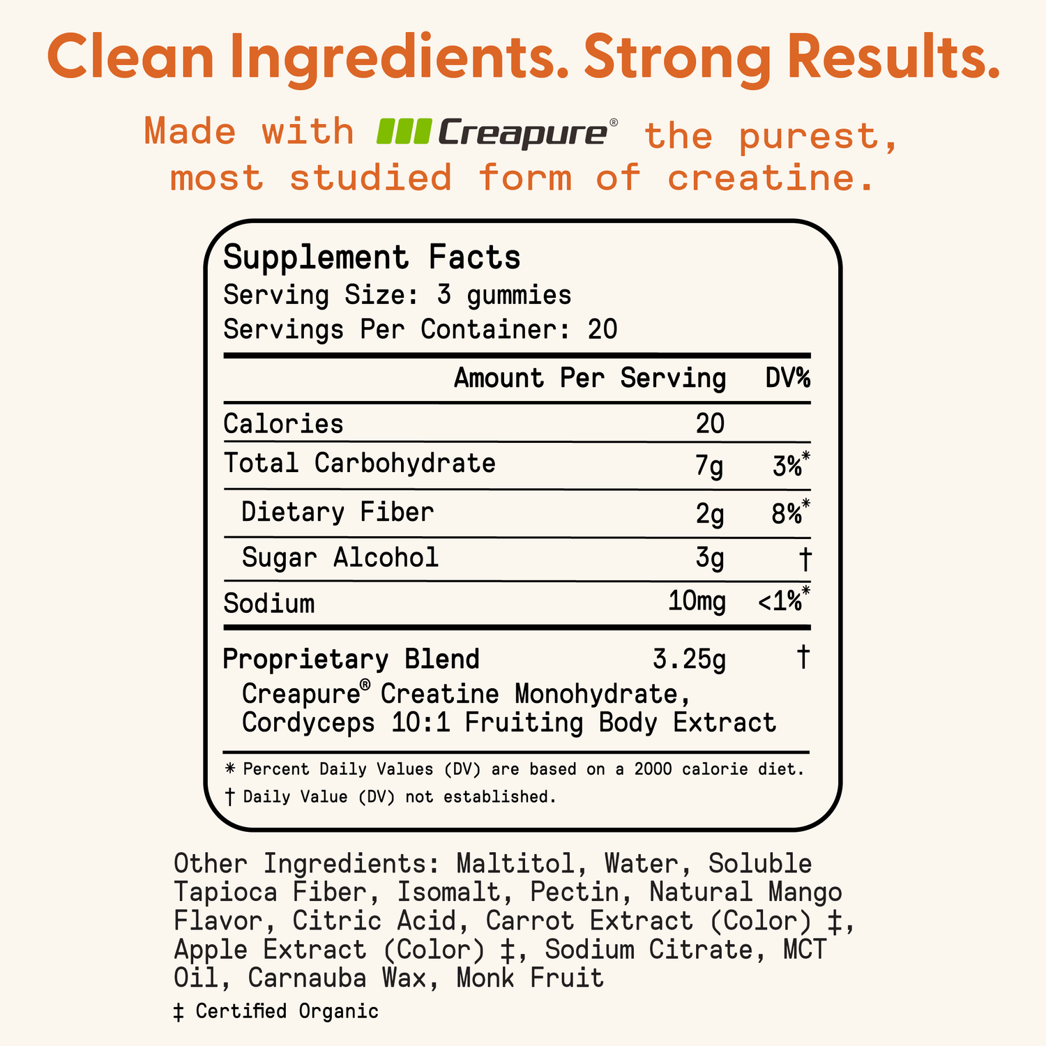Daily Creatine Gummies + Free Gifts