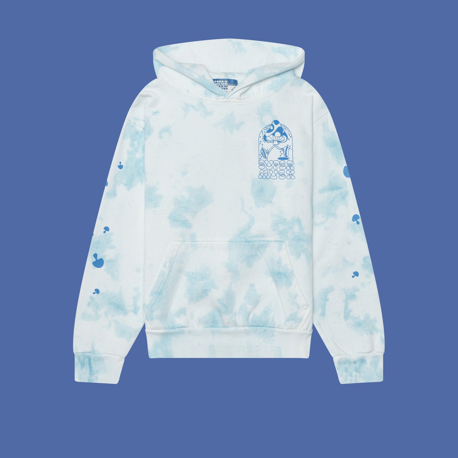 SuperBlue Tie Dye Hoodie